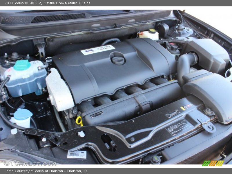 Saville Grey Metallic / Beige 2014 Volvo XC90 3.2