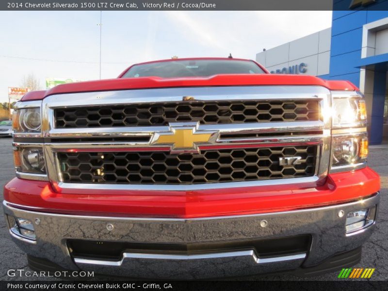 Victory Red / Cocoa/Dune 2014 Chevrolet Silverado 1500 LTZ Crew Cab