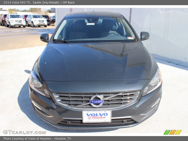 Saville Grey Metallic / Off Black 2014 Volvo S60 T5