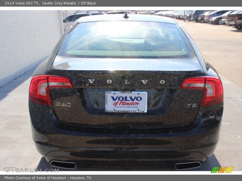 Saville Grey Metallic / Off Black 2014 Volvo S60 T5