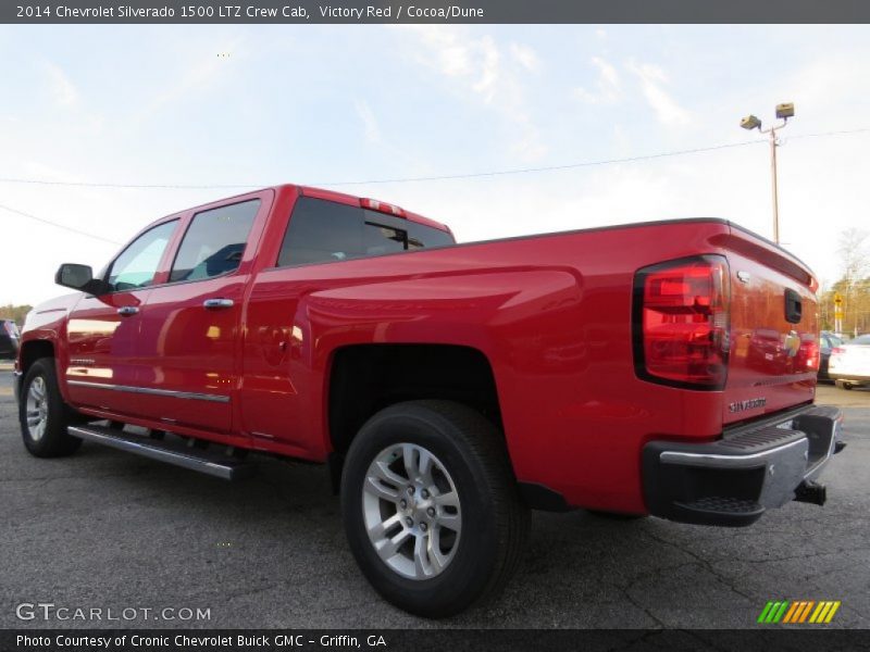 Victory Red / Cocoa/Dune 2014 Chevrolet Silverado 1500 LTZ Crew Cab
