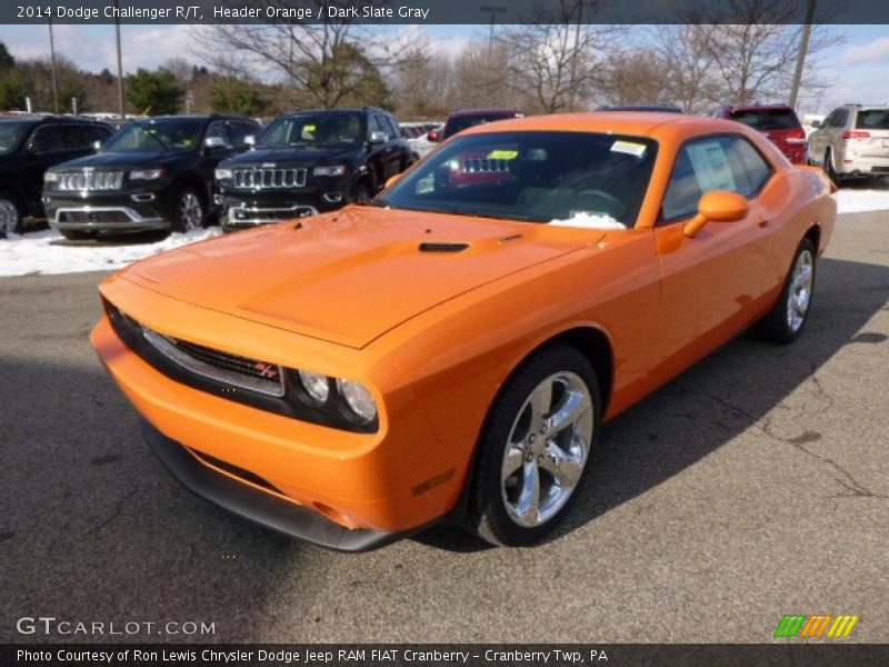 Front 3/4 View of 2014 Challenger R/T