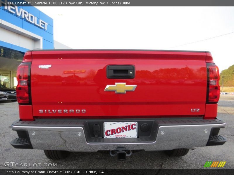 Victory Red / Cocoa/Dune 2014 Chevrolet Silverado 1500 LTZ Crew Cab