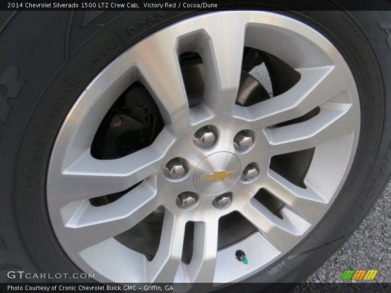 Victory Red / Cocoa/Dune 2014 Chevrolet Silverado 1500 LTZ Crew Cab