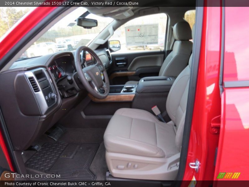 Victory Red / Cocoa/Dune 2014 Chevrolet Silverado 1500 LTZ Crew Cab