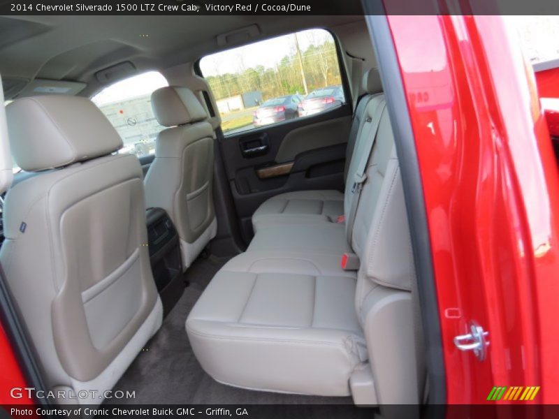 Victory Red / Cocoa/Dune 2014 Chevrolet Silverado 1500 LTZ Crew Cab