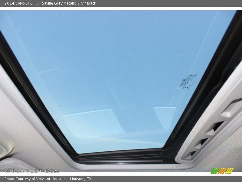 Saville Grey Metallic / Off Black 2014 Volvo S60 T5