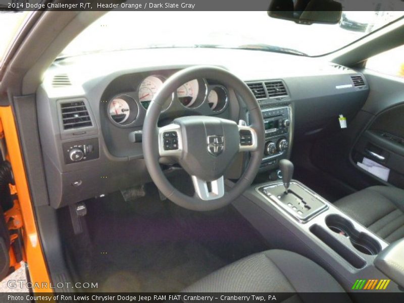 Dark Slate Gray Interior - 2014 Challenger R/T 