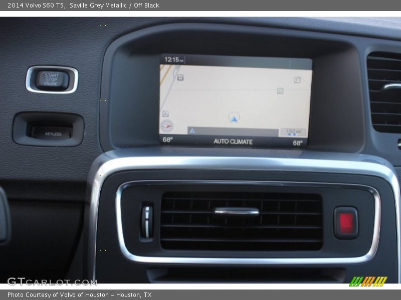 Saville Grey Metallic / Off Black 2014 Volvo S60 T5