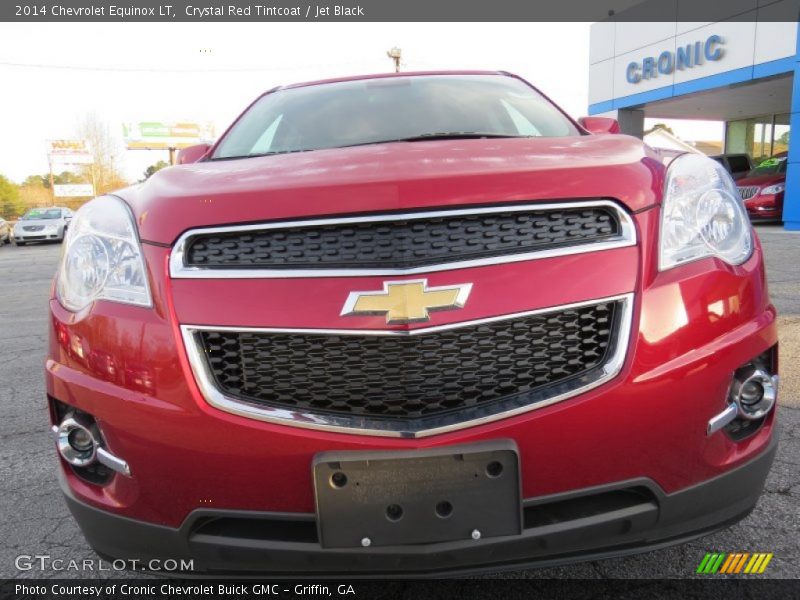 Crystal Red Tintcoat / Jet Black 2014 Chevrolet Equinox LT