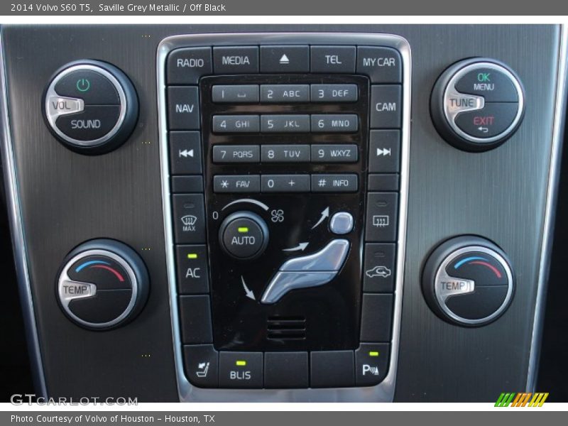 Saville Grey Metallic / Off Black 2014 Volvo S60 T5