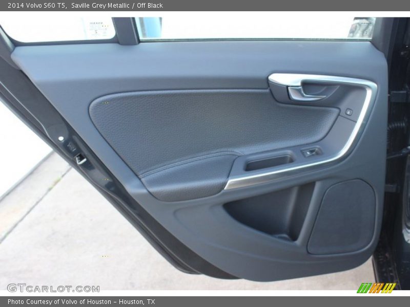 Saville Grey Metallic / Off Black 2014 Volvo S60 T5