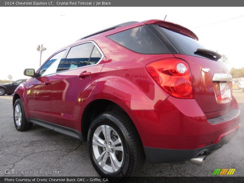 Crystal Red Tintcoat / Jet Black 2014 Chevrolet Equinox LT