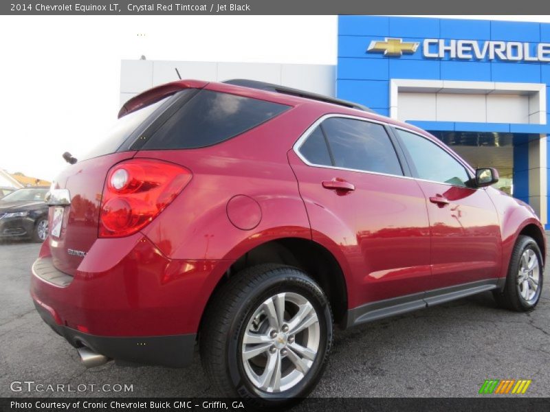 Crystal Red Tintcoat / Jet Black 2014 Chevrolet Equinox LT