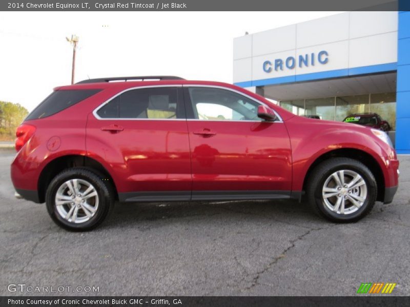 Crystal Red Tintcoat / Jet Black 2014 Chevrolet Equinox LT