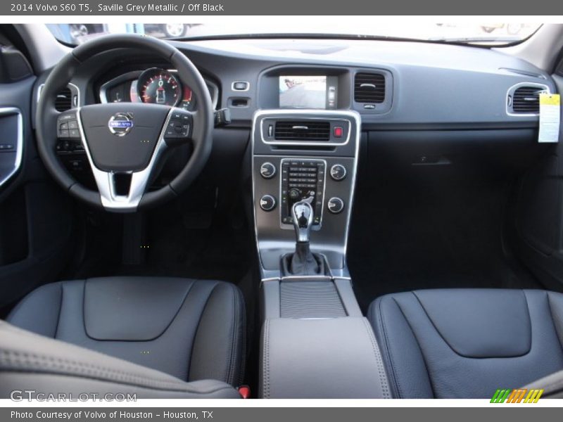 Saville Grey Metallic / Off Black 2014 Volvo S60 T5