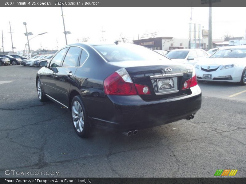 Black Obsidian / Bourbon 2007 Infiniti M 35x Sedan
