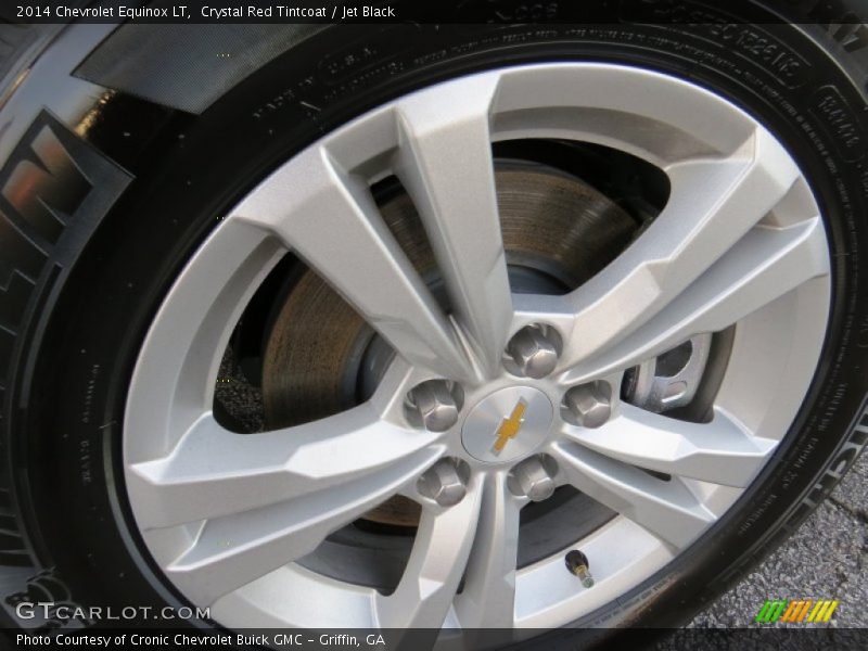 Crystal Red Tintcoat / Jet Black 2014 Chevrolet Equinox LT