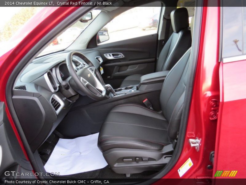 Crystal Red Tintcoat / Jet Black 2014 Chevrolet Equinox LT