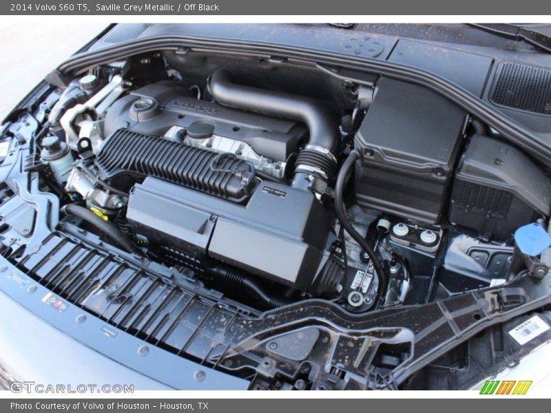 Saville Grey Metallic / Off Black 2014 Volvo S60 T5