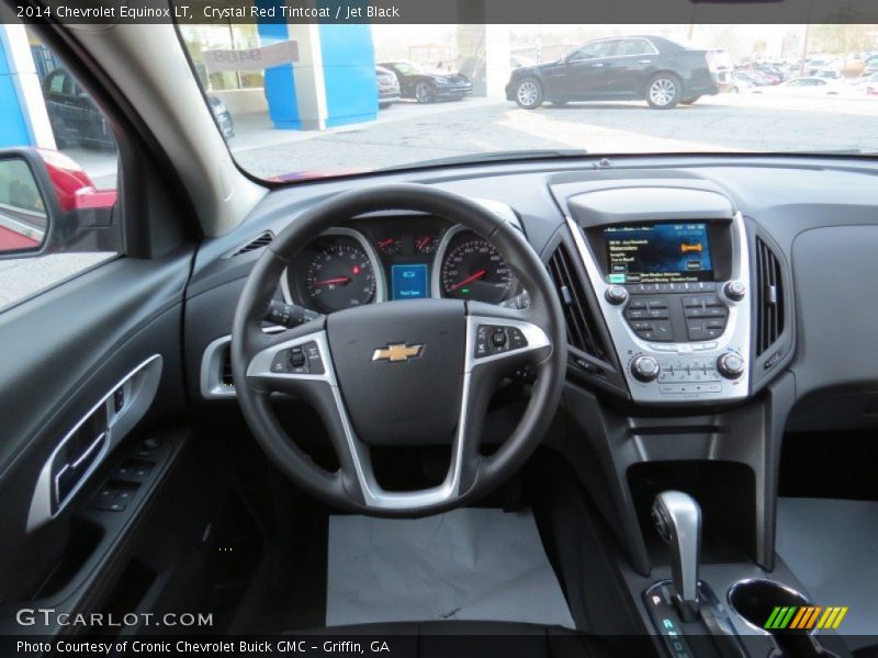 Crystal Red Tintcoat / Jet Black 2014 Chevrolet Equinox LT