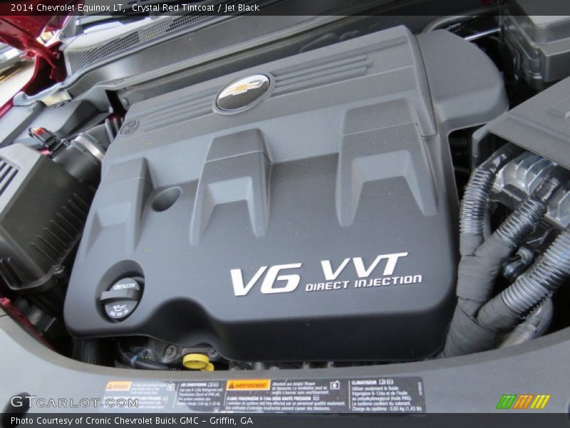 Crystal Red Tintcoat / Jet Black 2014 Chevrolet Equinox LT