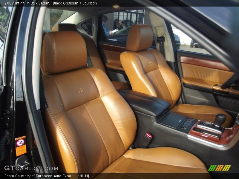 Black Obsidian / Bourbon 2007 Infiniti M 35x Sedan