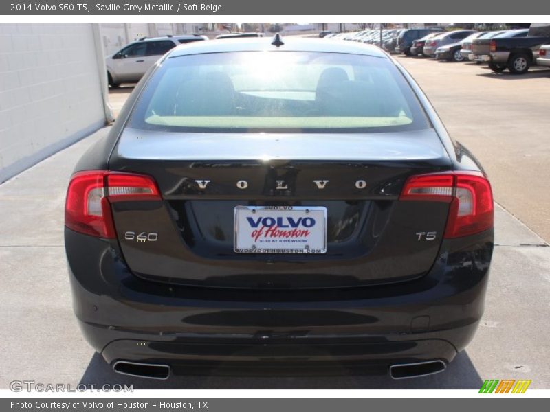 Saville Grey Metallic / Soft Beige 2014 Volvo S60 T5