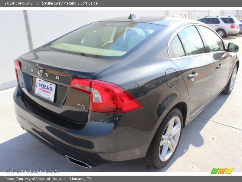 Saville Grey Metallic / Soft Beige 2014 Volvo S60 T5