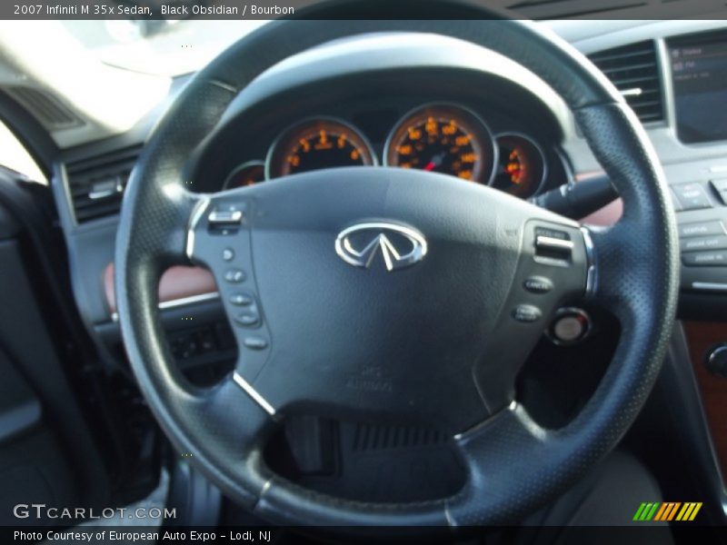 Black Obsidian / Bourbon 2007 Infiniti M 35x Sedan