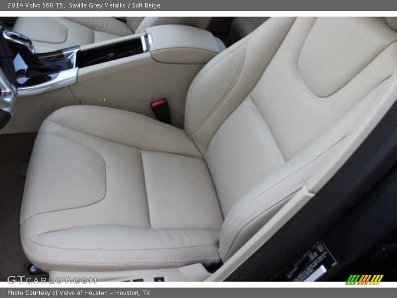 Saville Grey Metallic / Soft Beige 2014 Volvo S60 T5