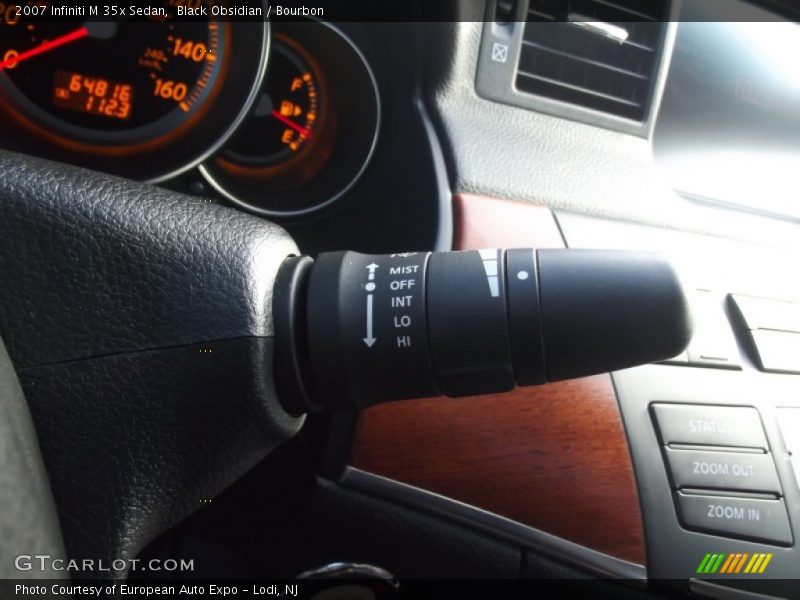Black Obsidian / Bourbon 2007 Infiniti M 35x Sedan