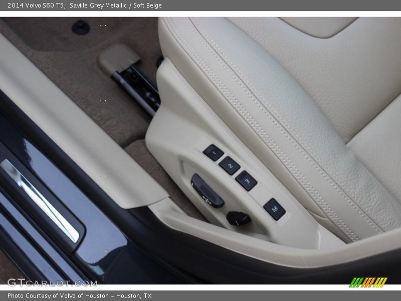 Saville Grey Metallic / Soft Beige 2014 Volvo S60 T5