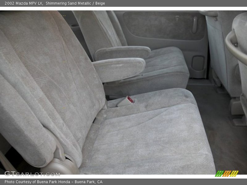Shimmering Sand Metallic / Beige 2002 Mazda MPV LX