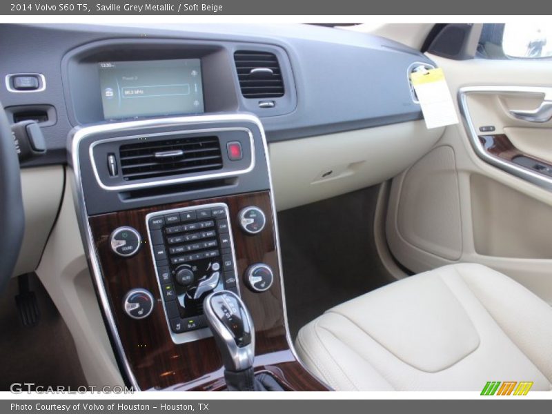 Saville Grey Metallic / Soft Beige 2014 Volvo S60 T5