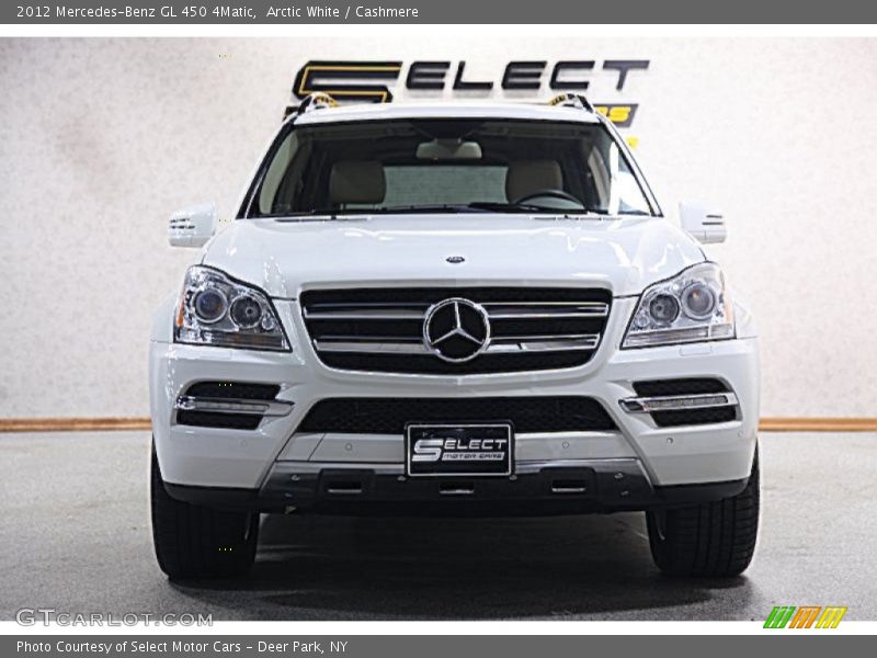 Arctic White / Cashmere 2012 Mercedes-Benz GL 450 4Matic