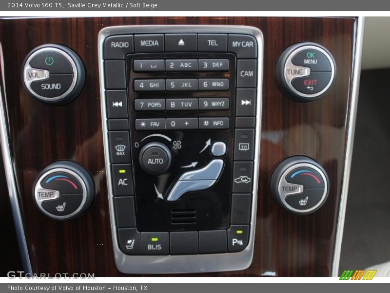 Saville Grey Metallic / Soft Beige 2014 Volvo S60 T5