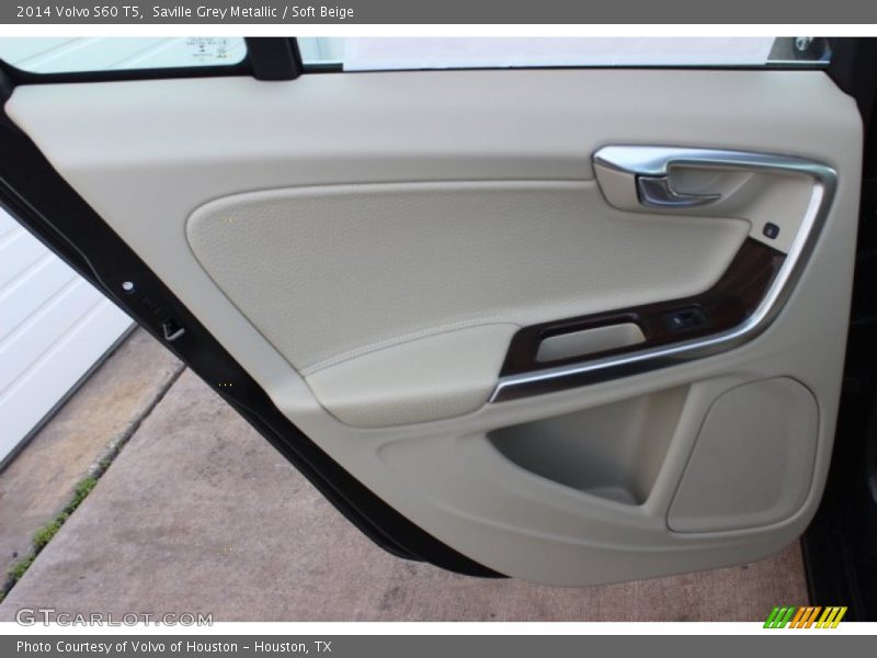 Saville Grey Metallic / Soft Beige 2014 Volvo S60 T5