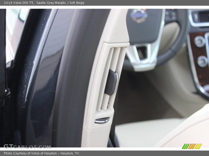 Saville Grey Metallic / Soft Beige 2014 Volvo S60 T5