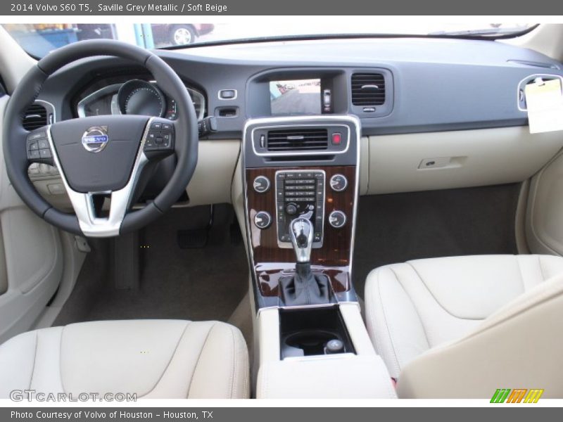 Saville Grey Metallic / Soft Beige 2014 Volvo S60 T5