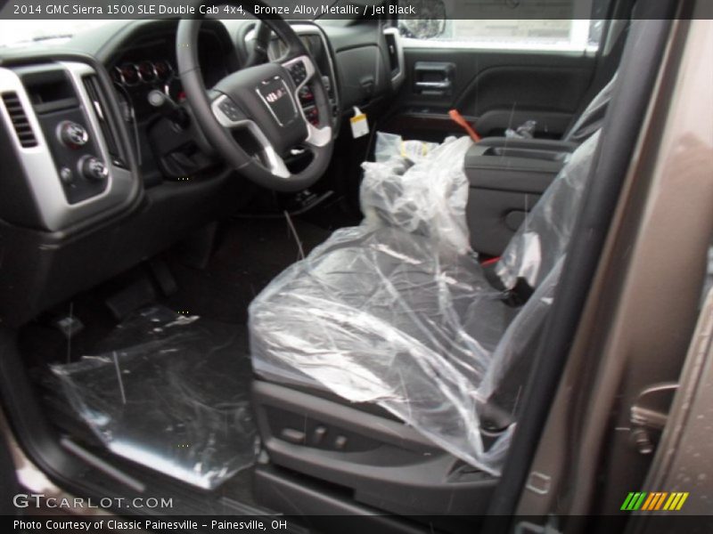 Bronze Alloy Metallic / Jet Black 2014 GMC Sierra 1500 SLE Double Cab 4x4