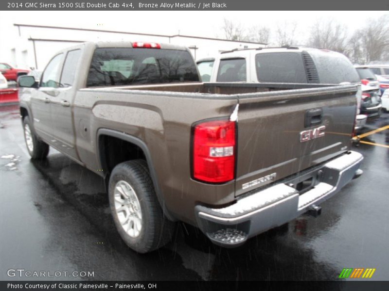 Bronze Alloy Metallic / Jet Black 2014 GMC Sierra 1500 SLE Double Cab 4x4