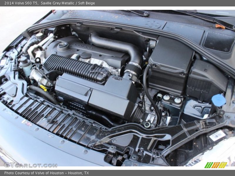 Saville Grey Metallic / Soft Beige 2014 Volvo S60 T5