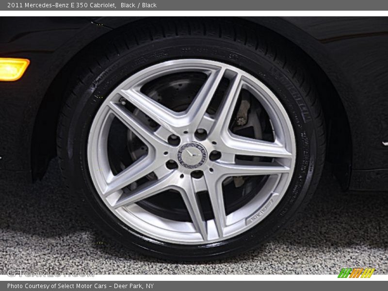 Black / Black 2011 Mercedes-Benz E 350 Cabriolet