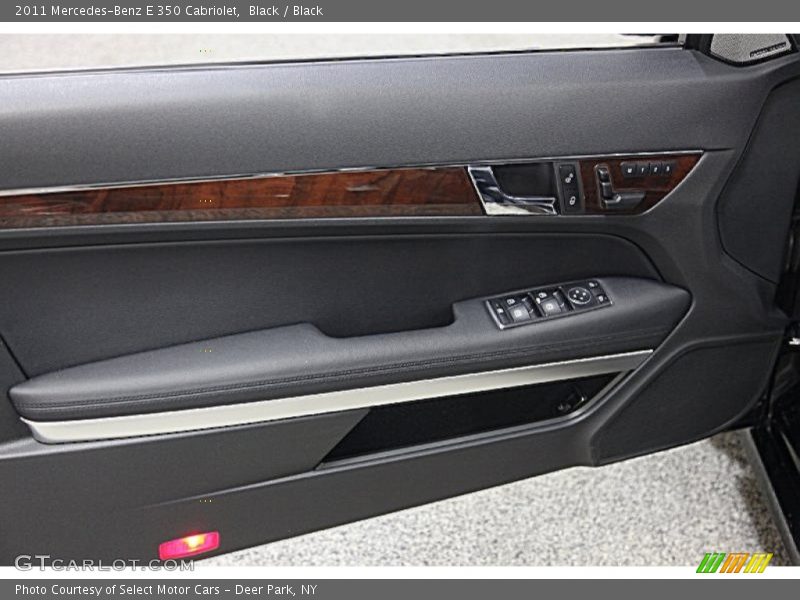 Black / Black 2011 Mercedes-Benz E 350 Cabriolet