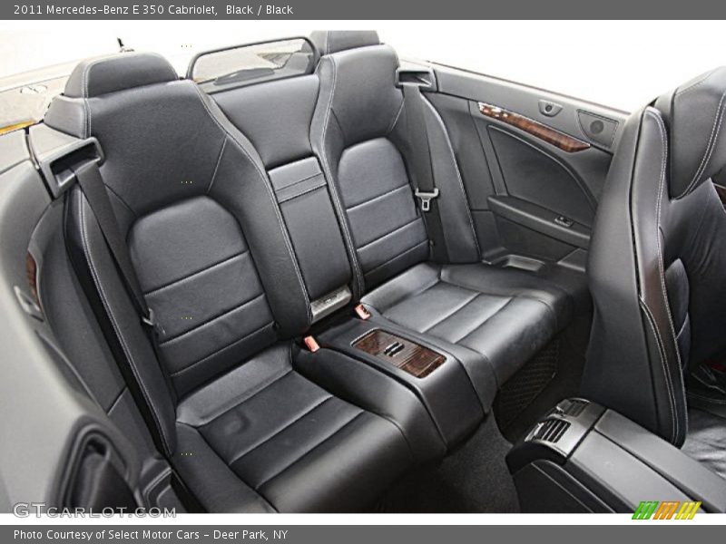 Black / Black 2011 Mercedes-Benz E 350 Cabriolet