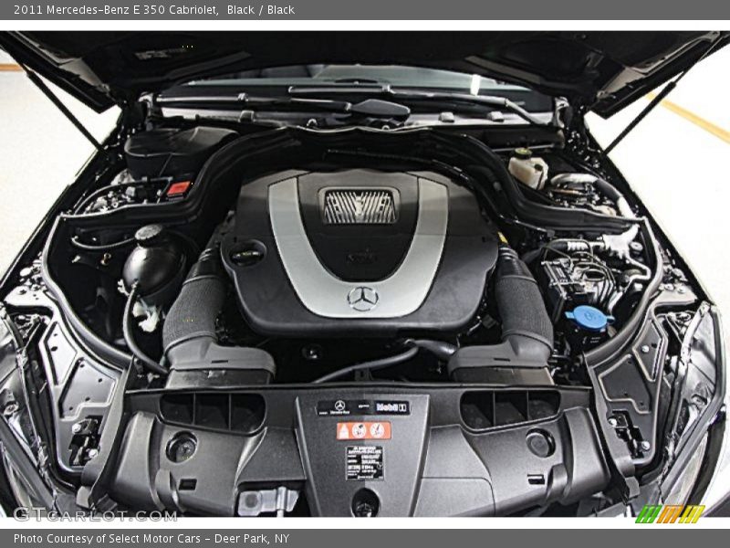 Black / Black 2011 Mercedes-Benz E 350 Cabriolet