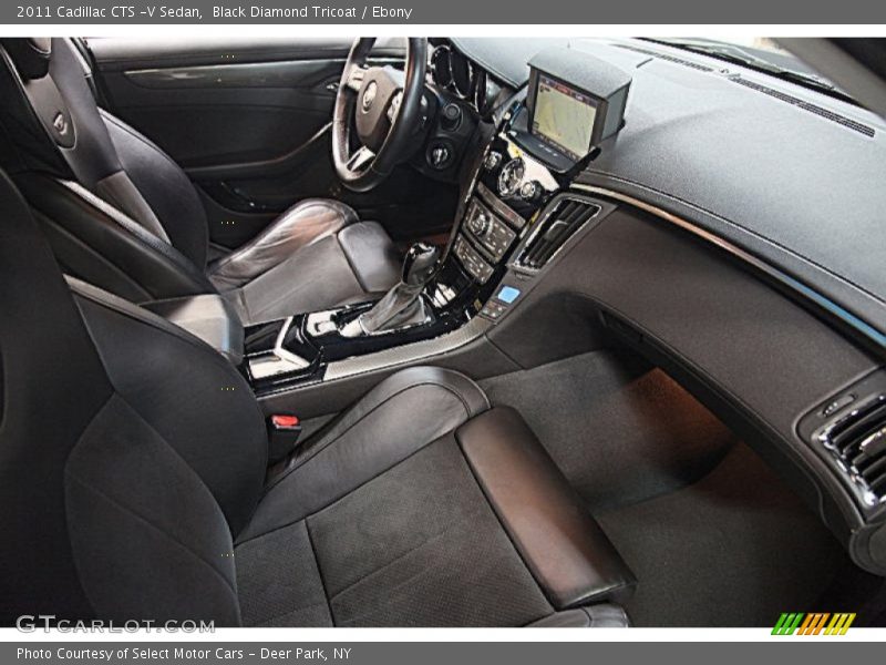 Front Seat of 2011 CTS -V Sedan