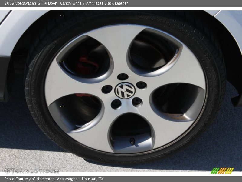 Candy White / Anthracite Black Leather 2009 Volkswagen GTI 4 Door