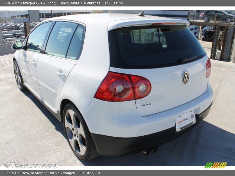 Candy White / Anthracite Black Leather 2009 Volkswagen GTI 4 Door